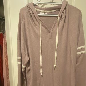 Football shirt with hood